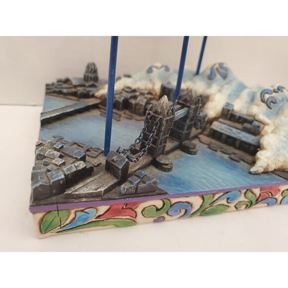 Disney Showcase Jim Shore Peter Pan Straight On Til Morning DAMAGE READ - Picture 3 of 14